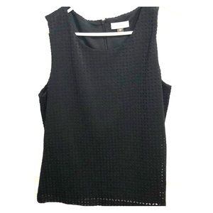 Calvin Klein eyelet blouse